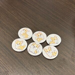 Cute Corgi Magnet Set